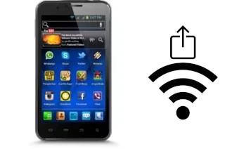 Como gerar um código QR com a senha Wifi em um CloudFone Excite 500G