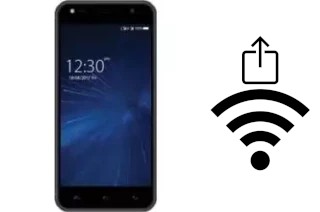 Como gerar um código QR com a senha Wifi em um Comio C2 Lite