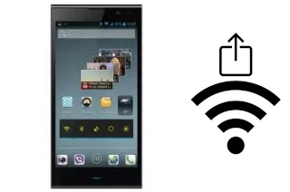 Como gerar um código QR com a senha Wifi em um ConCorde Smartphone 5005 NFC