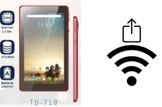 Como gerar um código QR com a senha Wifi em um Condor TB718