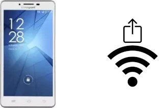 Como gerar um código QR com a senha Wifi em um Coolpad 5892-C-00