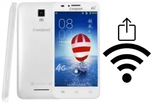 Como gerar um código QR com a senha Wifi em um Coolpad 8705