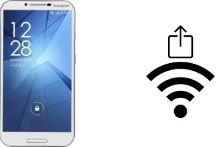 Como gerar um código QR com a senha Wifi em um Coolpad 8971