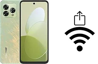 Como gerar um código QR com a senha Wifi em um Coolpad Cool 30 Play