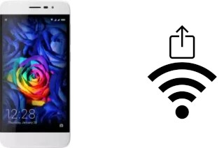 Como gerar um código QR com a senha Wifi em um Coolpad Fancy