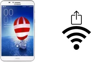 Como gerar um código QR com a senha Wifi em um Coolpad Halo