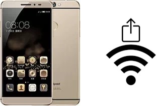 Como gerar um código QR com a senha Wifi em um Coolpad Max