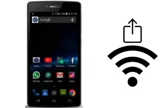 Como gerar um código QR com a senha Wifi em um Coradir CS505 Classic