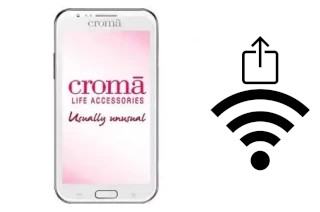 Como gerar um código QR com a senha Wifi em um Croma CRCB2094