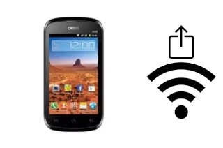 Como gerar um código QR com a senha Wifi em um Cross A5B