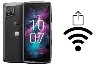 Como gerar um código QR com a senha Wifi em um CROSSCALL STELLAR-M6