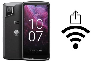 Como gerar um código QR com a senha Wifi em um CROSSCALL STELLAR-M6E