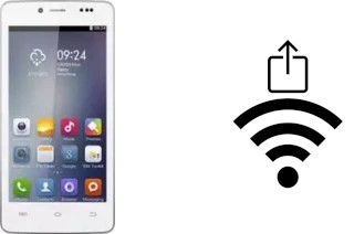 Como gerar um código QR com a senha Wifi em um Cubot P10