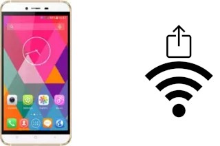 Como gerar um código QR com a senha Wifi em um Cubot X10