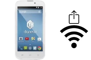 Como gerar um código QR com a senha Wifi em um Danew Konnect 450