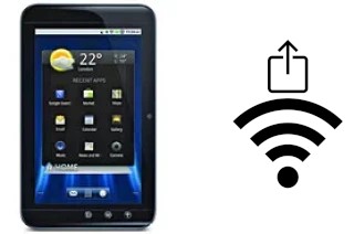 Como gerar um código QR com a senha Wifi em um Dell Streak 7 Wi-Fi