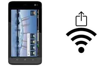 Como gerar um código QR com a senha Wifi em um Dell Streak