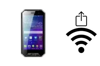 Como gerar um código QR com a senha Wifi em um DEXP Ixion P245 Arctic