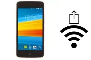 Como gerar um código QR com a senha Wifi em um DEXP Ixion X245 Rock mini