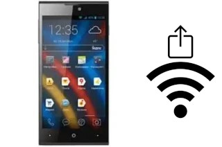 Como gerar um código QR com a senha Wifi em um DEXP Ixion Y 5