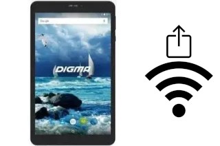 Como gerar um código QR com a senha Wifi em um Digma Citi 7575 3G