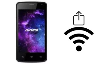 Como gerar um código QR com a senha Wifi em um Digma Linx A400 3G