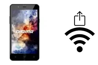 Como gerar um código QR com a senha Wifi em um Digma Linx A501 4G