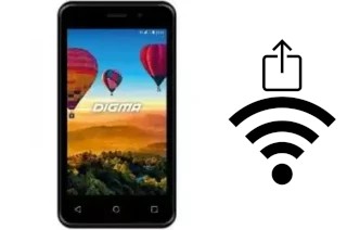 Como gerar um código QR com a senha Wifi em um Digma Linx Alfa 3G