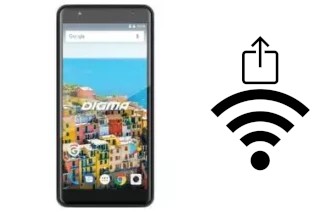 Como gerar um código QR com a senha Wifi em um Digma Linx B510 3G