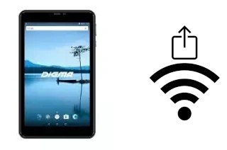 Como gerar um código QR com a senha Wifi em um Digma Plane 8021N 4G