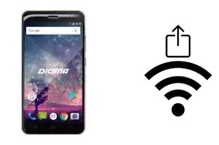 Como gerar um código QR com a senha Wifi em um Digma Vox G501 4G