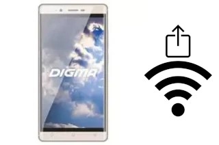 Como gerar um código QR com a senha Wifi em um Digma Vox S502F 3G