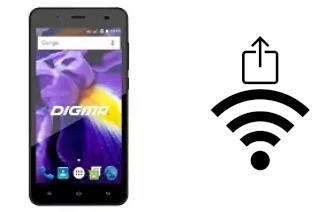 Como gerar um código QR com a senha Wifi em um Digma Vox S506 4G