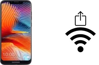 Como gerar um código QR com a senha Wifi em um Doogee BL5500 Lite