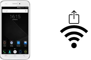 Como gerar um código QR com a senha Wifi em um Doogee DG320