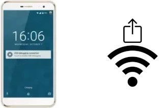 Como gerar um código QR com a senha Wifi em um Doogee F7