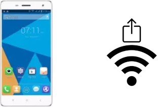 Como gerar um código QR com a senha Wifi em um Doogee Hitman DG850