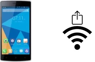 Como gerar um código QR com a senha Wifi em um Doogee Kissme DG580