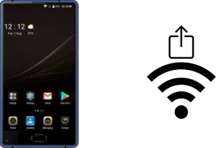 Como gerar um código QR com a senha Wifi em um Doogee Mix Lite