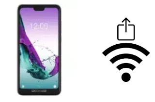 Como gerar um código QR com a senha Wifi em um Doogee N10