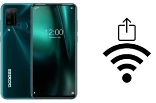 Como gerar um código QR com a senha Wifi em um Doogee N20 Pro