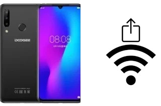 Como gerar um código QR com a senha Wifi em um Doogee N20