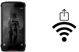 Como gerar um código QR com a senha Wifi em um Doogee S55 Lite