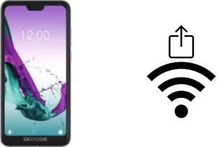 Como gerar um código QR com a senha Wifi em um Doogee Y7