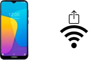 Como gerar um código QR com a senha Wifi em um Doogee Y8C