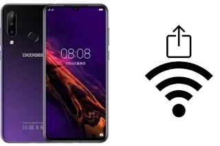 Como gerar um código QR com a senha Wifi em um Doogee Y9 Plus