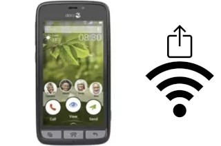 Como gerar um código QR com a senha Wifi em um Doro 8030