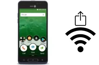 Como gerar um código QR com a senha Wifi em um Doro 8035