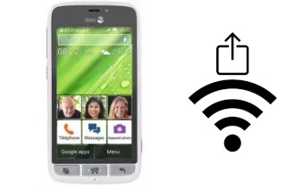 Como gerar um código QR com a senha Wifi em um Doro Liberto 822