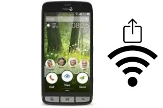 Como gerar um código QR com a senha Wifi em um Doro Liberto 825